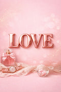 LOVE – Pink Christian Wall Art Print | Faith Home Decor